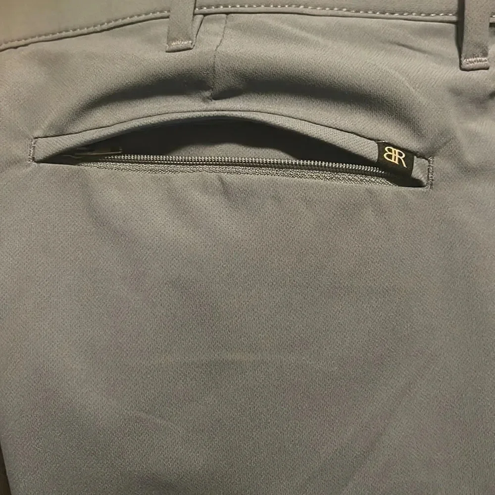 Banana Republic Men's Slim Fit Flat Front Pants Blue - Size 38x30